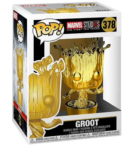 Фигурка Funko Pop Marvel Studios Groot Марвел Грут 10см MS G378 - фото 4
