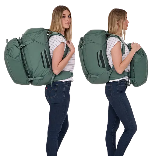 Рюкзак Thule Landmark Travel Pack 60L TLPF-260 Woman Hazy Green (7121895) - фото 6