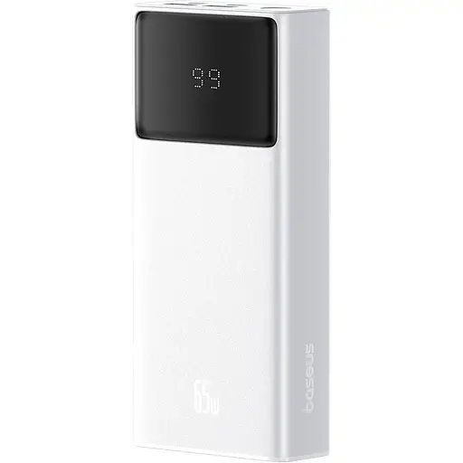 Внешний аккумулятор Baseus Star-Lord Digital Display 20000mAh 30W White P10022904213-00 (117955) - фото 2
