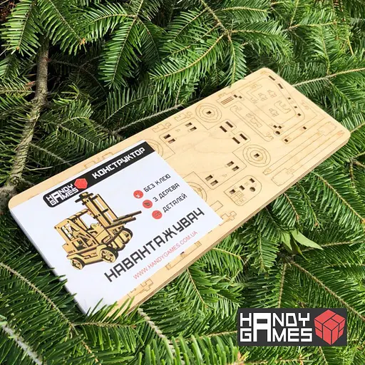 Дерев'яний конструктор Навантажувач 106 деталей - фото 3