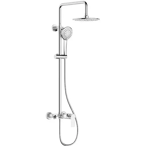 Душова система Dusel Lacio Chrome (231155000), Хром - фото 1