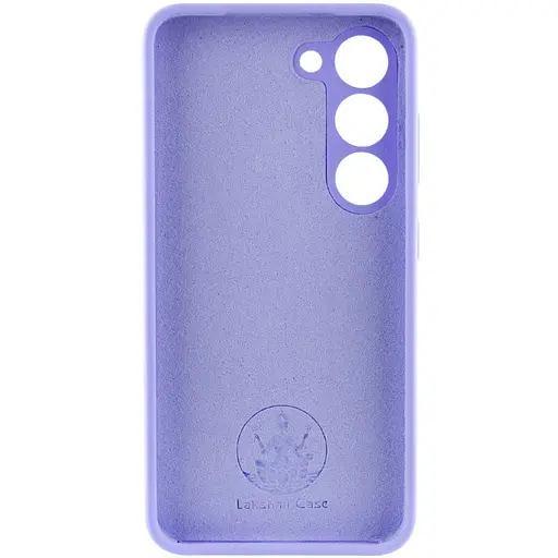 Чохол Lakshmi Silicone Cover Full Camera (AAA) для Samsung Galaxy S22 Бузковий / Dasheen - фото 3
