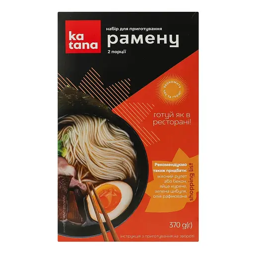 Набор для приготовления рамена Katana 370 г. - фото 2