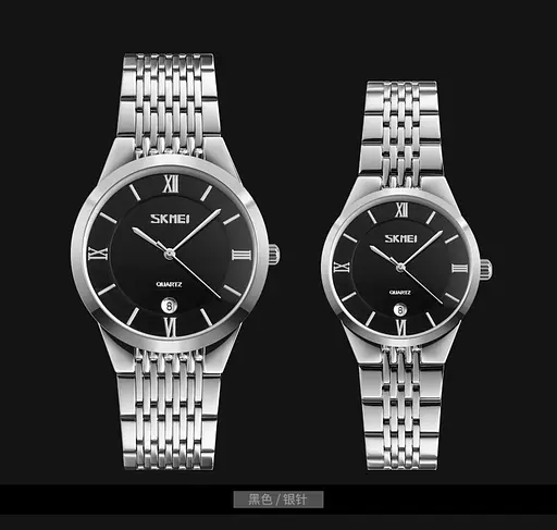 Наручний годинник жіночий 9139BKSI-S Black-Silver S Skmei acs0029891 - фото 3