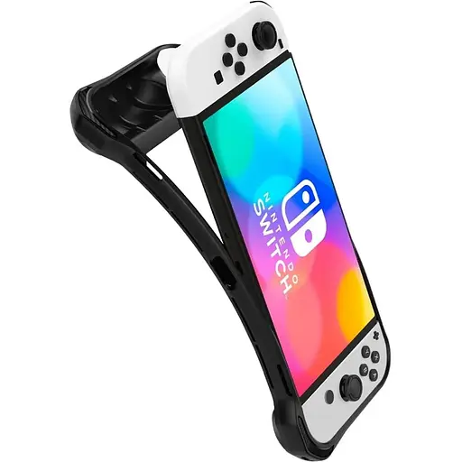 Чохол Spigen Rugged Armor для Nintendo Switch OLED Black (ACS04020) [113506] - фото 11