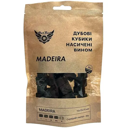 Кубики дубові Hot Rod Distiller M+ насичені вином Мадера на 10 л