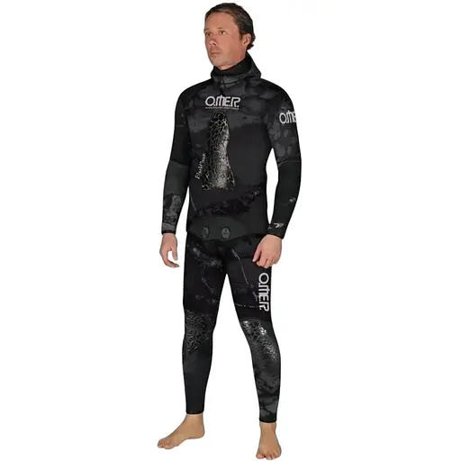 Гідрокостюм Omer Blackmoon Compressed 5 MM Grey XXXL (1053-65BGP57)