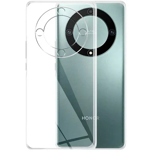 TPU чехол Epik Transparent 1.5 mm Full Camera для Huawei Magic5 Lite Бесцветный прозрачный