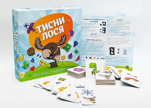 Настільна гра Fun Games Shop Тисни Лося! (укр.) (FGS43) - фото 8