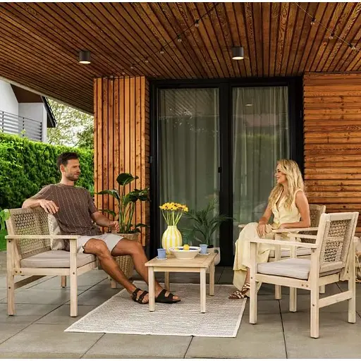 Комплект садових меблів Di Volio Marata бежевий - фото 3