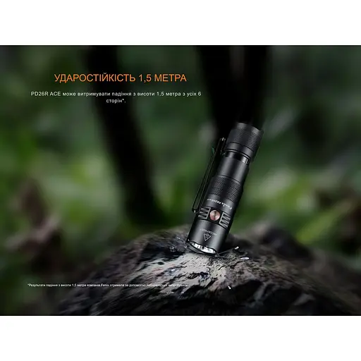 Фонарь тактический карманный Fenix ​​PD26R ACE 1300 лм - фото 19