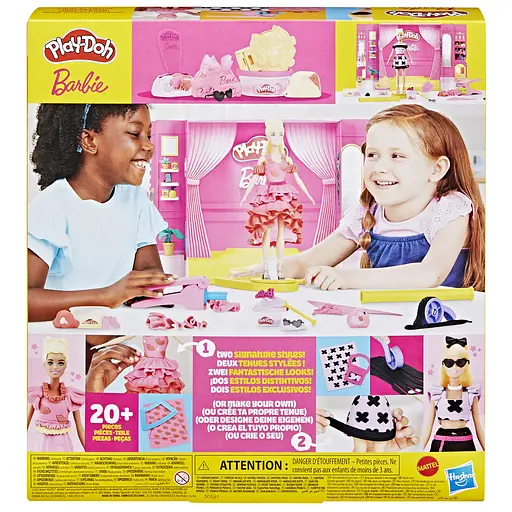 Набір для творчості Hasbro Play-Doh Barbie Показ Моди з масою для ліплення (G1356) - фото 13