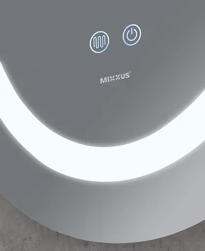 Дзеркало Mixxus Plain MV03-50x70 (LED Touch, антизапотівання, димер, регулювання яскравості) MI6664 - фото 9