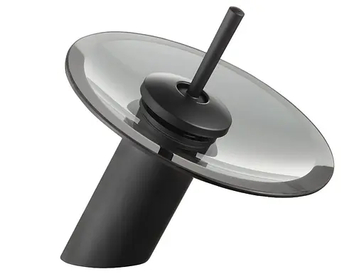 Смеситель для умывальника Mexen Niagara black каскадный черный низкий MEX-745600-77 Черный матовый - фото 1