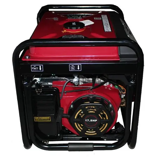 Бензиновий генератор EF Power 7,0/7,5 кВт, однофазний, ручний запуск (V9500S) - фото 4