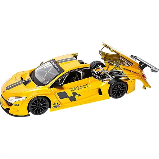 Автомодель Bburago Renault Megane Trophy 1:24 Metallic Yellow (18-22115) [119125] - фото 5