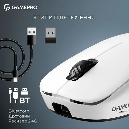 Миша GamePro Asgard Loki White (GM022W) [140406] - фото 6