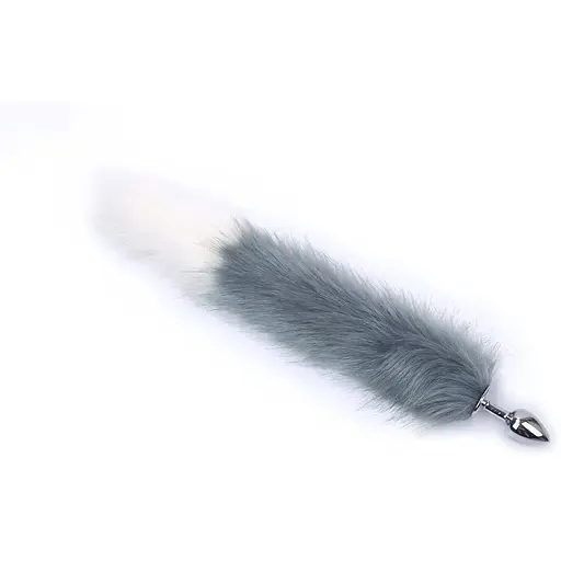 Анальна пробка з хвостом SKN-L15