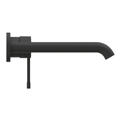 Смеситель для умывальника на два отверстия L-Size Grohe Essence 29193KF1 Черный матовый - фото 2