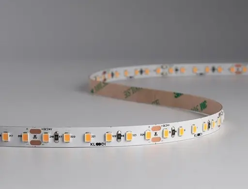 LED Стрічка 8,6W 120LED 3000K 745LM RA90 IP20 24V KLOODI KD2835-120-8.6W-3К-24V - фото 3