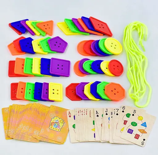 Гра - шнурівка "Ґудзик" 7382 FUN GAME (6945717431188) - фото 3