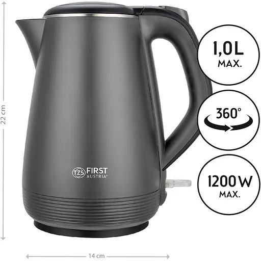 Электрочайник First FA-5407-4-GR [152876] - фото 5