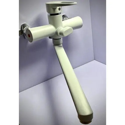 Змішувач для ванни Zegor PUD7-A045YW одноважільний білий 30412 - фото 4