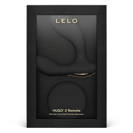 Стимулятор простати LELO Hugo 2 Remote, 10.7 см чорний - фото 3