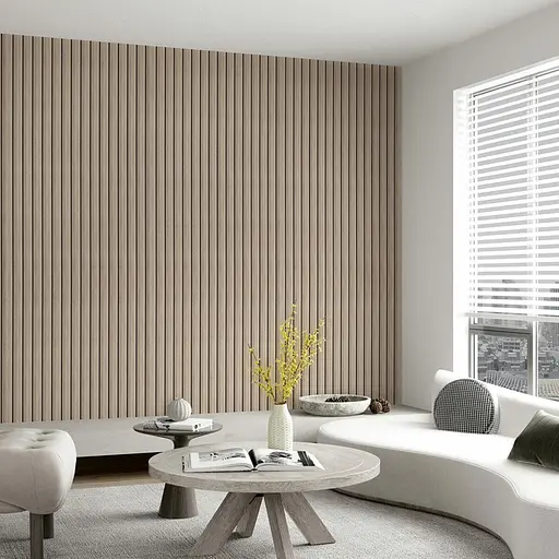 Рейка декоративна Wall Sticker PS 2900х120х12 мм Сріблястий дуб SW-00002143- - фото 8