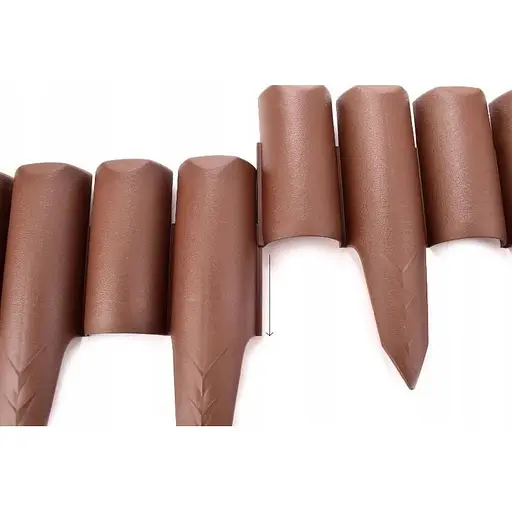 Палісад садовий Prosperplast Garden Border 2.5 м коричневий - фото 5