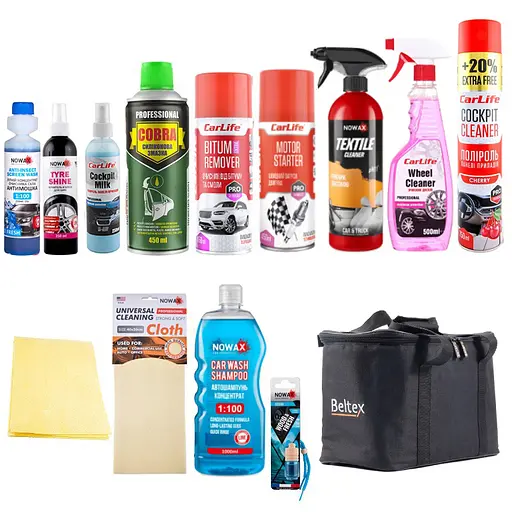 Премиум набор Nowax для ухода за автомобилем (na_50) - фото 1