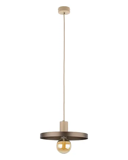 Підвісний світильник, люстра TK Lighting 10757 Sila E27 1x15W IP20 коричневий - фото 1