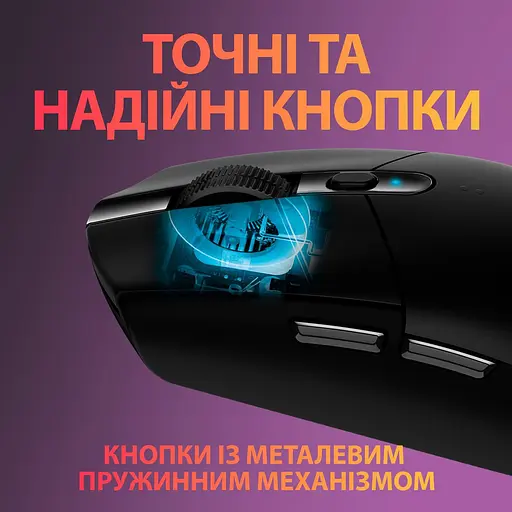 Беспроводная мышь Logitech G305 Lightspeed Wireless Black (910-005282) - фото 7