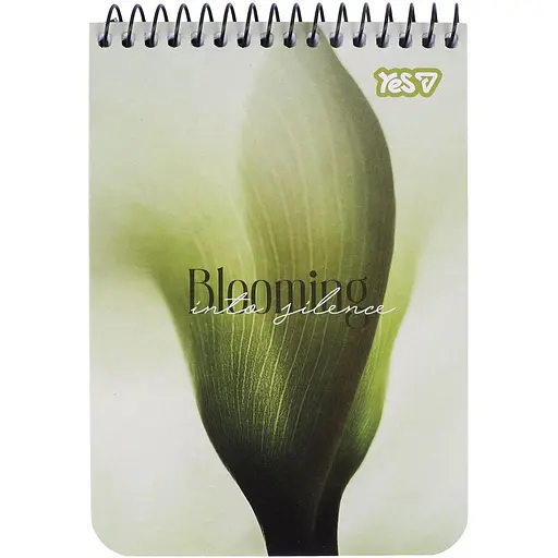 Зошит для записів Yes  Blooming А6 в клітинку 80 аркушів (152285)