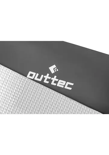 Килимок туристичний Outtec фольгований EVA 1 см чорний - фото 5