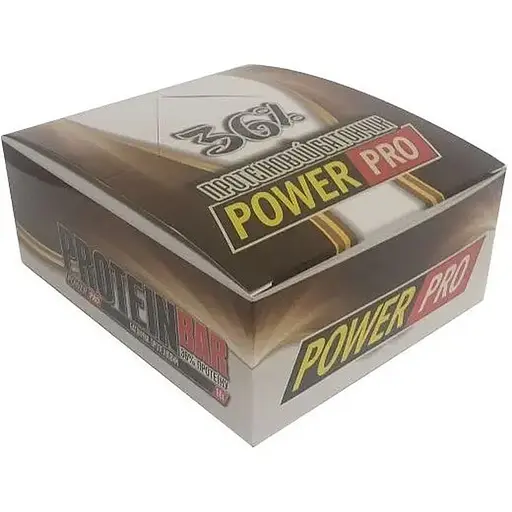 Протеїнові батончики Power Pro Protein Bar Nutella 36% Nut 1.2 кг (20 шт. x 60 г)  - фото 2