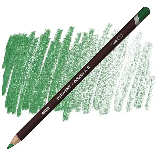 Карандаш цветной Derwent Coloursoft С420 Зеленый