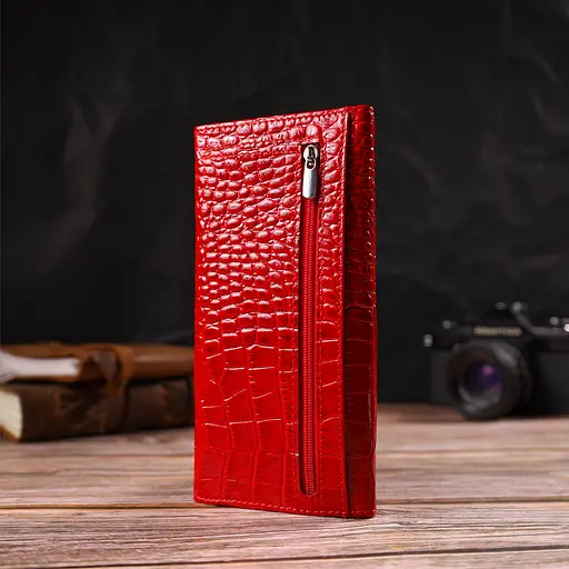 Жіночий шкіряний гаманець Canpellini 18х9х1 см acs0025544 - фото 6