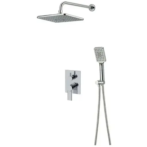 Душова система прихованого монтажу Mixxus Premium Benedict 003 Inner BOX MI7096, Хром - фото 1