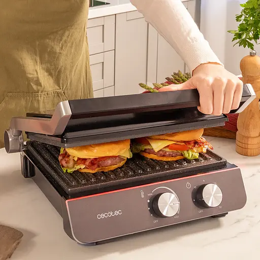 Гриль электрический CECOTEC Rock&nGrill Blaze Neon - фото 9