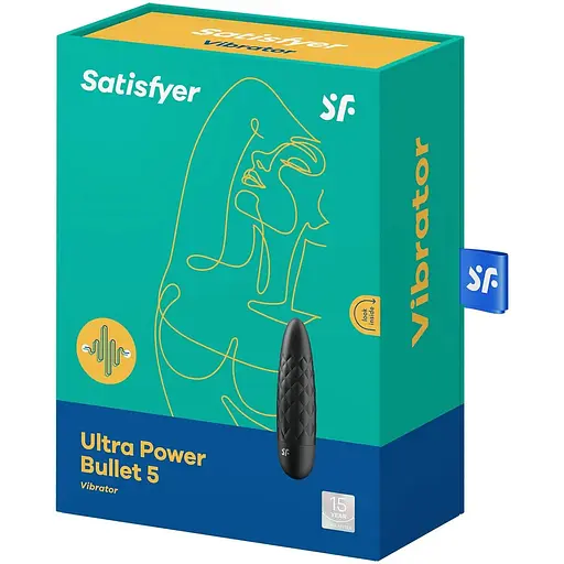 Мінівібратор Satisfyer Ultra Power Bullet 5 Black - фото 7