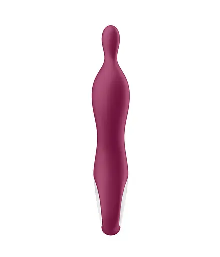 Вібратор Satisfyer A-Mazing 1 21.7 см бордовий - фото 5