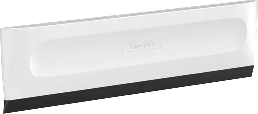 Скребок для стекла Hansgrohe WallStoris 19.5x4.4 см Matt White 27916700, Белый матовый - фото 1