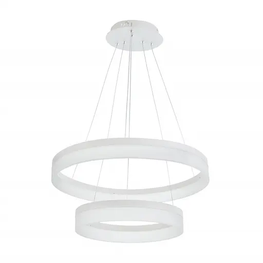 Светильник потолочный подвесной светодиодный BR-923S/2 LED 54W WH Brille 24-289