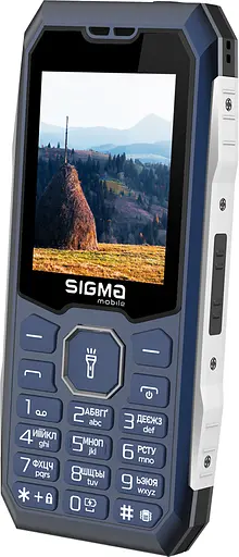 Мобільний телефон Sigma Mobile X-style 341 BRO Blue - фото 4