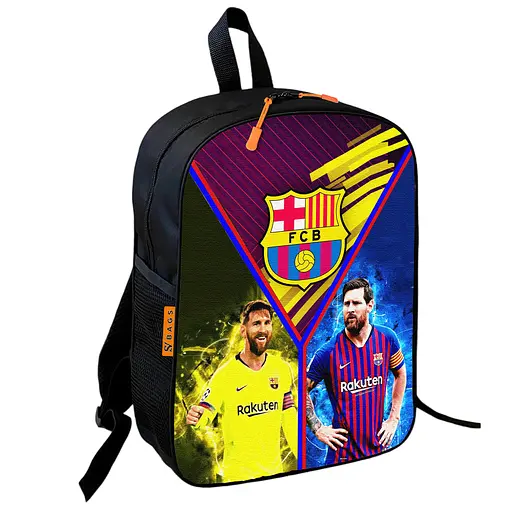 Рюкзак шкільний дитячий 36х27см Мессі Барселона футбол для хлопчика (00875)