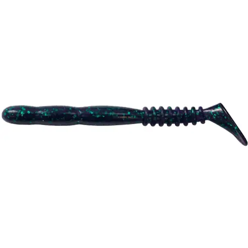 Силікон Reins Rockvibe Shad 3" 012 Junebug (15 шт/уп)