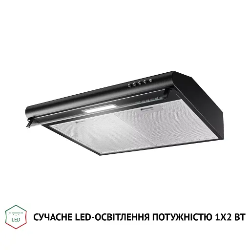 Вытяжка плоская PERFELLI PL 5144 BL LED - фото 4