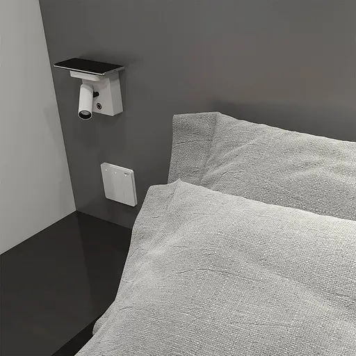 Настенный светильник Skarlat RWLB138 7W WH+BK 3000K - фото 4