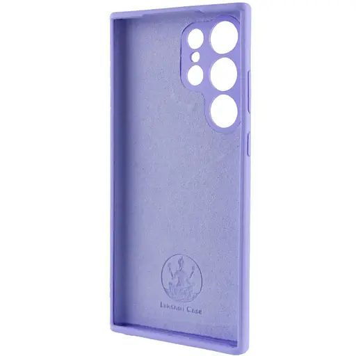Чохол Lakshmi Silicone Cover Full Camera (AAA) для Samsung Galaxy S24 Ultra Бузковий / Dasheen - фото 4
